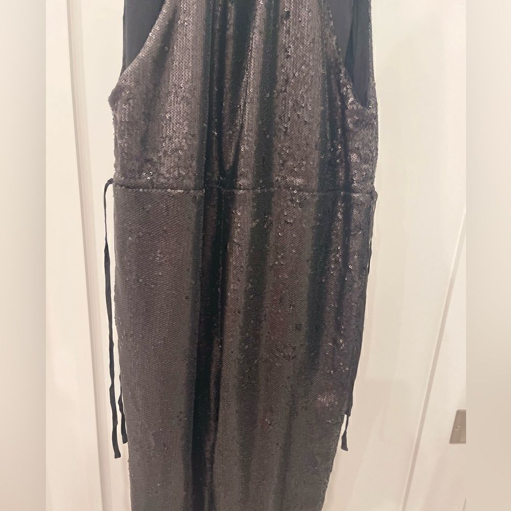 NEW Free People Black Sequins Jumpsuit.Size XS - Picture 12 of 15